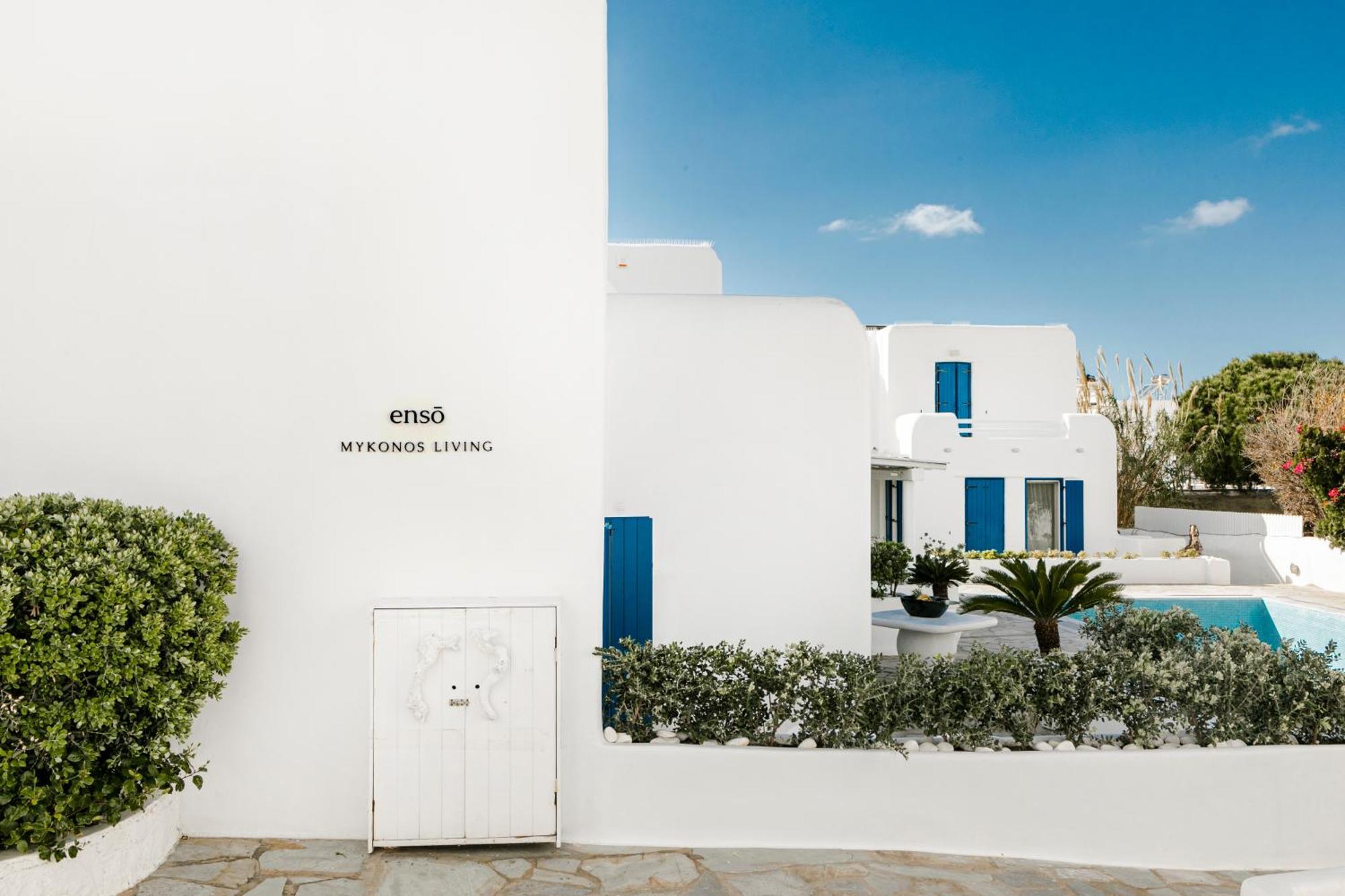 Enso Mykonos Living Apartment Mykonos Town Exterior photo