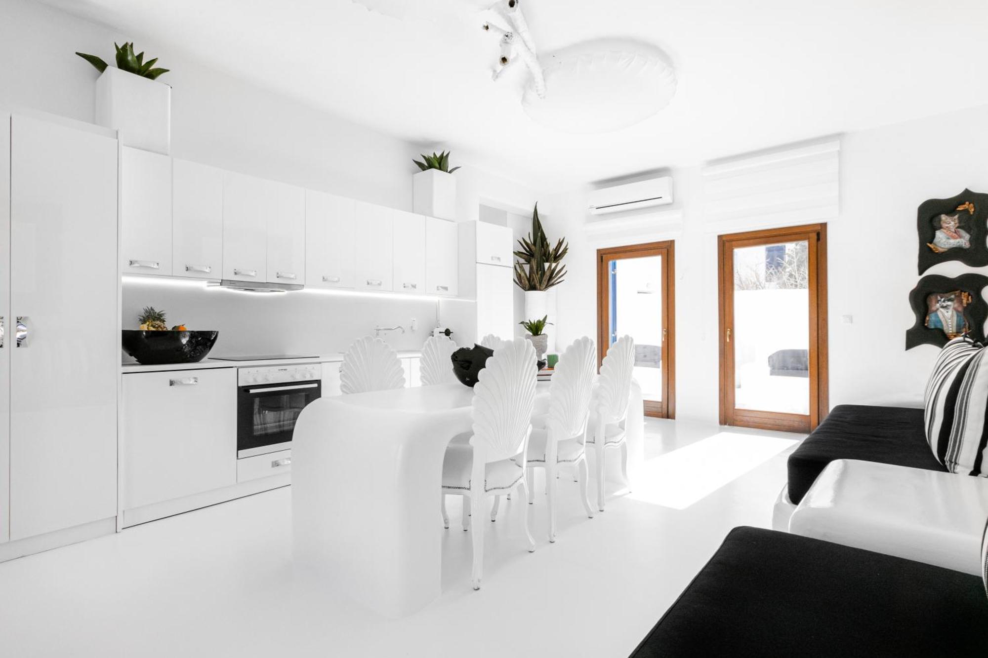Enso Mykonos Living Apartment Mykonos Town Exterior photo