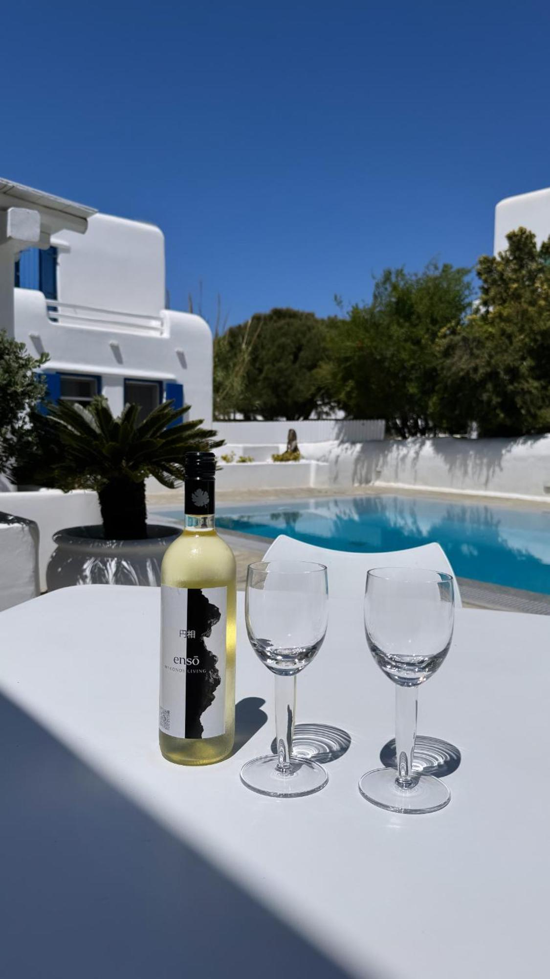 Enso Mykonos Living Apartment Mykonos Town Exterior photo